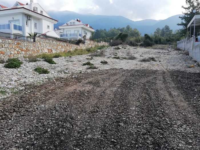 Ovacik Land With A Mountain Backdrop - 1.221m2 plot with building permission