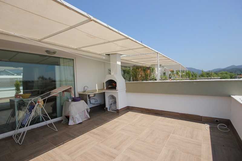 Modern Nature View Apartment - Dalyan - Built-in barbecue