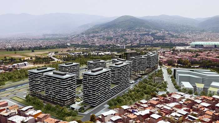 Bursa Nature View Apartments - Local green area