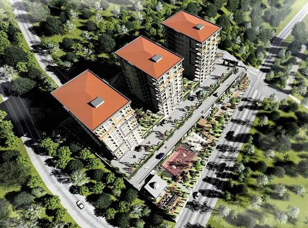 Bargain Sea View Trabzon Apartments - Site plan