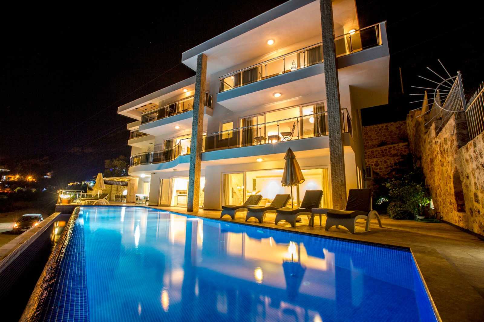 Panoramic Sea View Kalkan Villa - Private 6 bedroom property