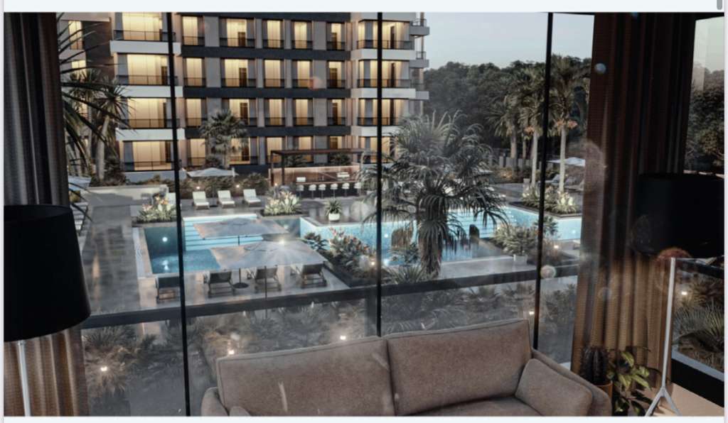 Turnkey Luxury Antalya Airport Apartments - Pool and nature views