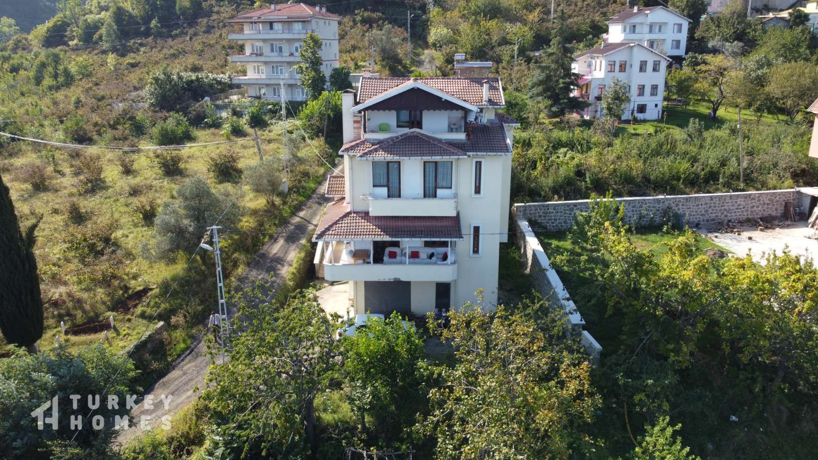 Sea & Nature View Villa In Trabzon - Detached villa