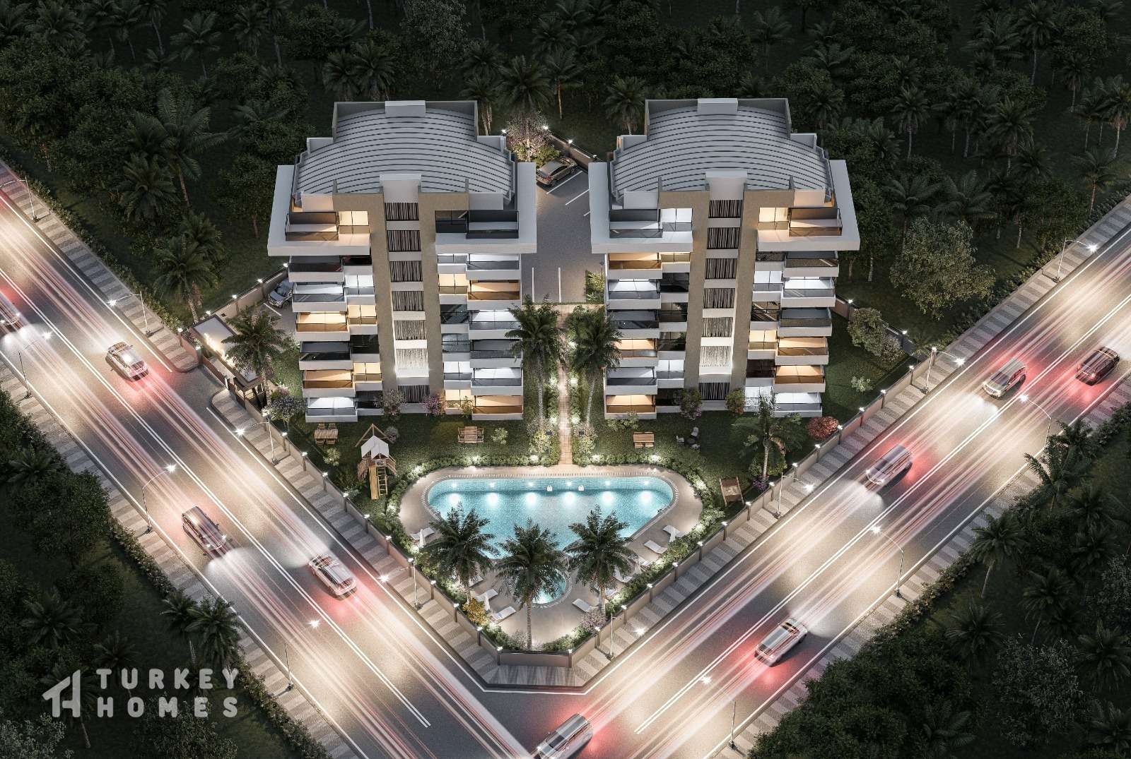 Luxury Off-Plan Altıntas Apartments- Aerial Image