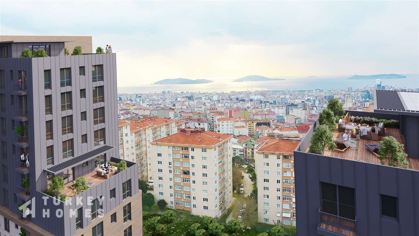 	 Luxury Apartment in Istanbul Asia - Sea Views - Project Location in Maltepe